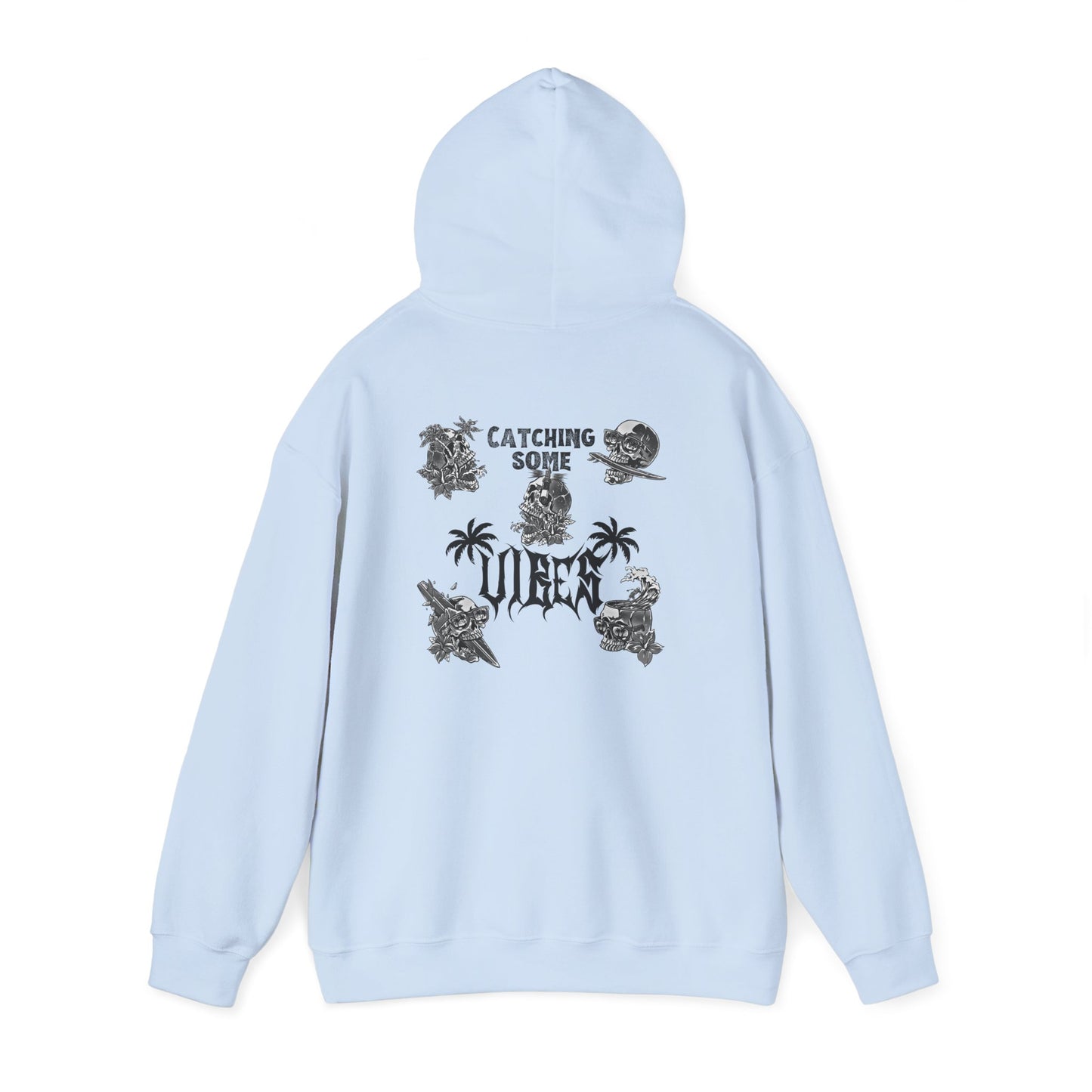 Catching Some Vibes Hoodie (Black Lettering)