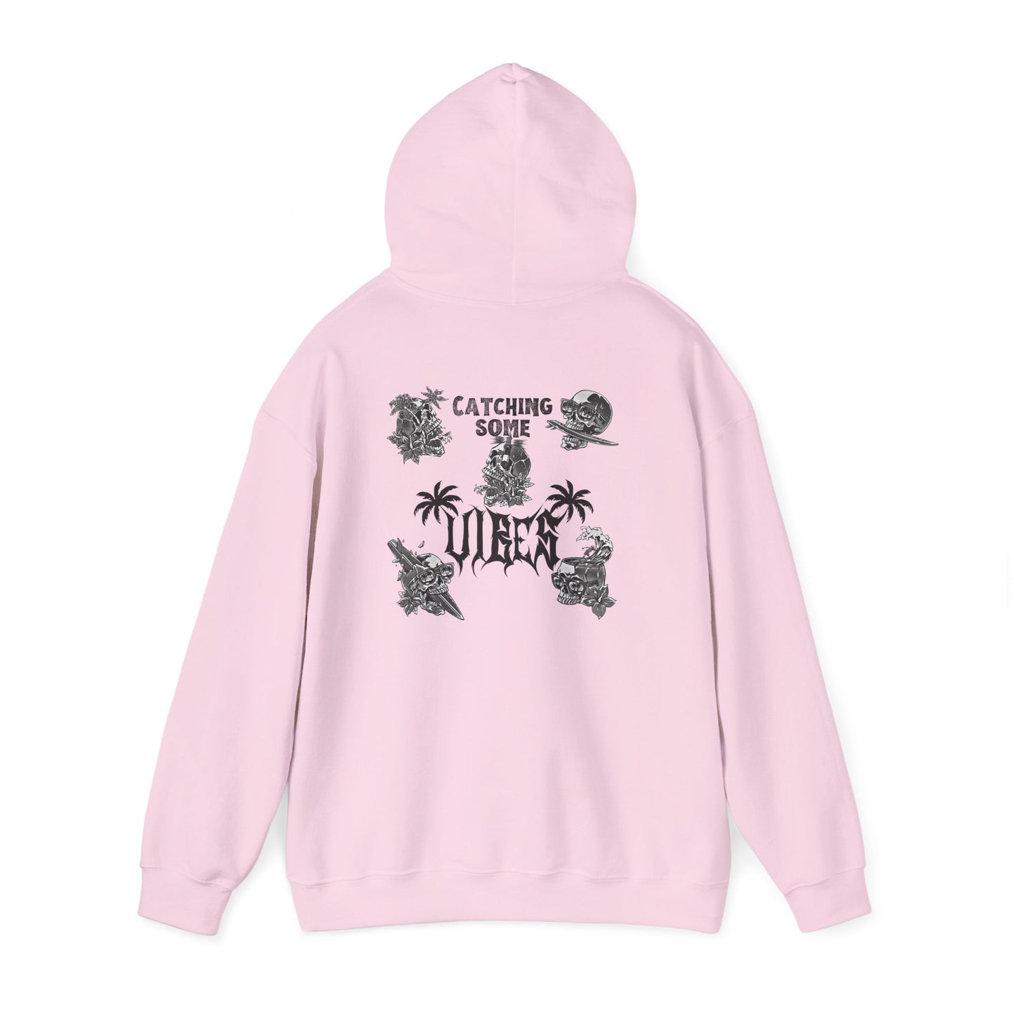 Catching Some Vibes Hoodie (Black Lettering)