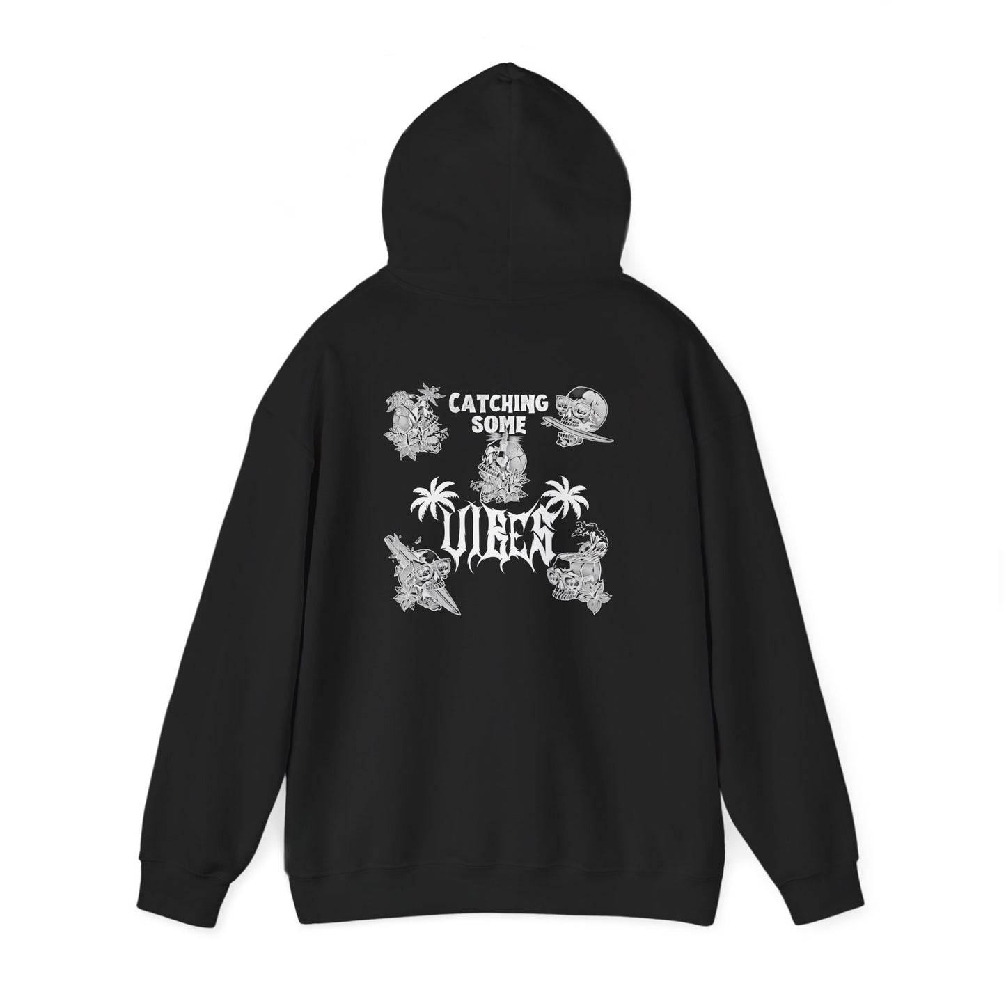 Catching Some Vibes Hoodie (White Lettering)
