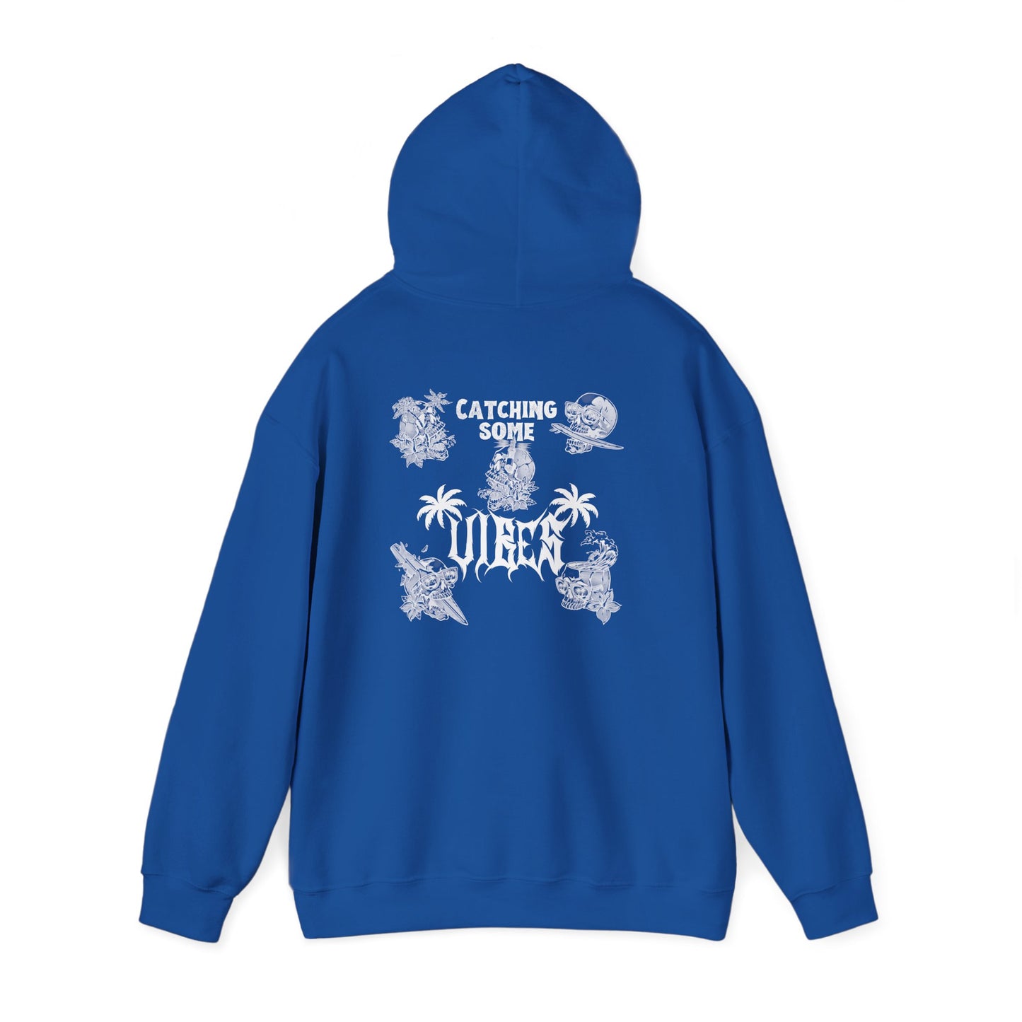 Catching Some Vibes Hoodie (White Lettering)
