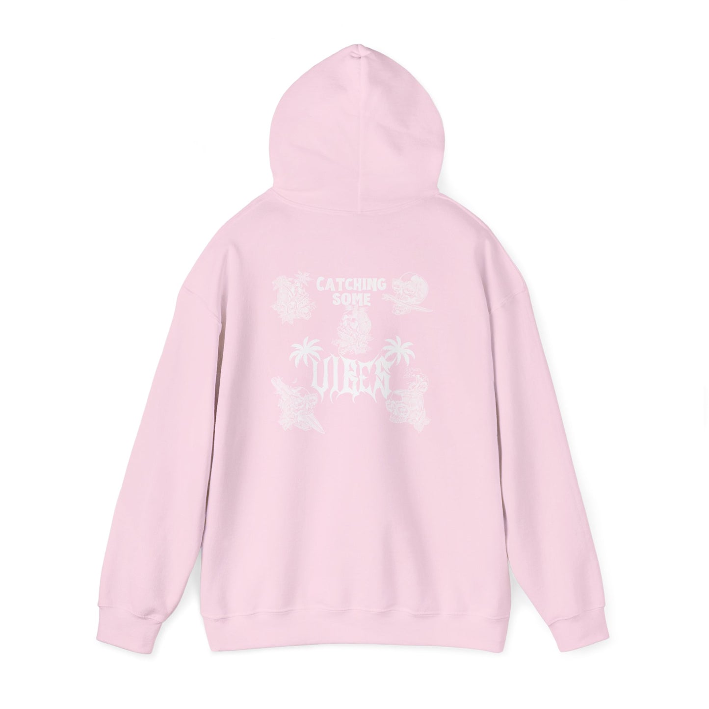 Catching Some Vibes Hoodie (White Lettering)
